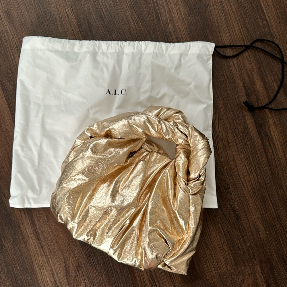 ALC Gold handbag like new- goes with everything make me an offer!